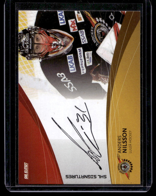 2011-12 SHL Signatures - Anders Nilsson