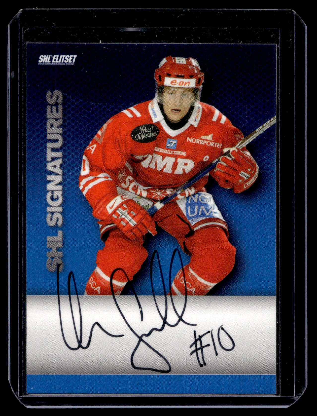 2008-09 SHL Signatures - Oscar Sundh