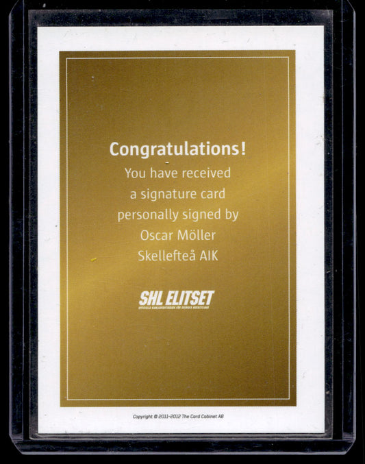 2011-12 SHL Signatures - Oscar Möller