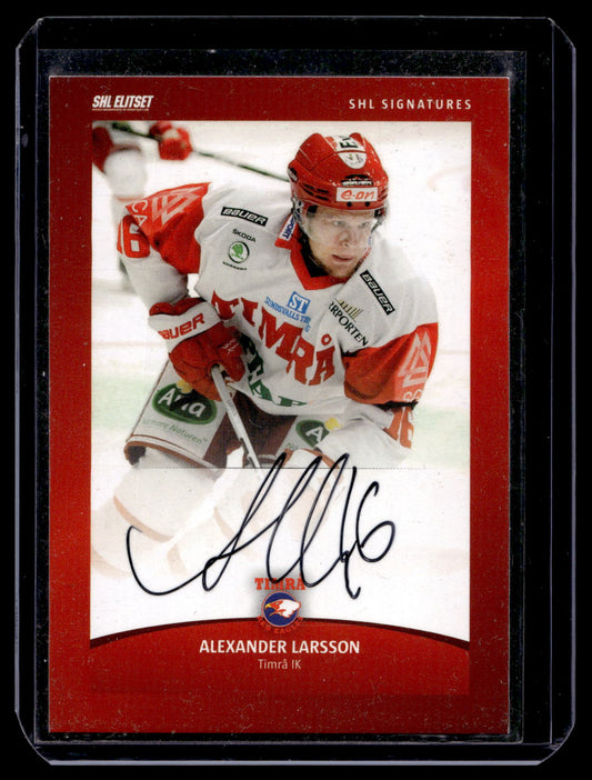 2011-12 SHL Signatures - Alexander Larsson