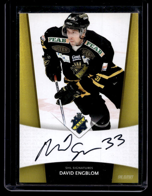 2010-11 SHL Signatures - David Engblom