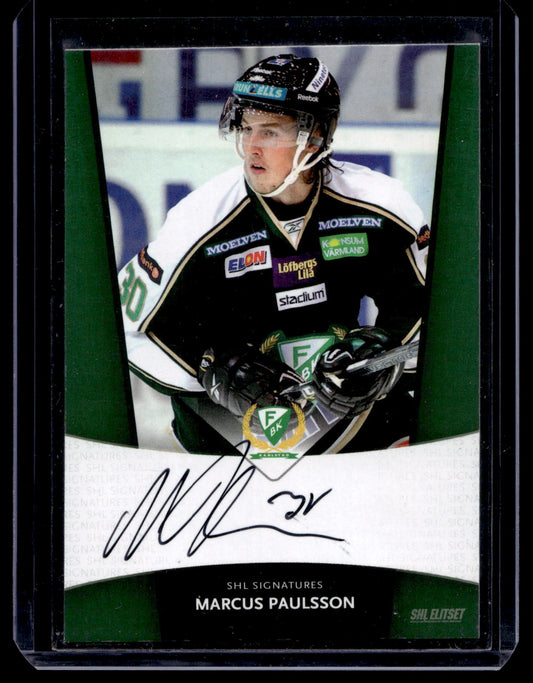 2010-11 SHL Signatures - Marcus Paulsson