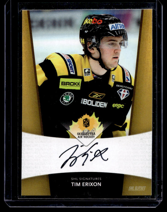 2010-11 SHL Signatures - Tim Erixon