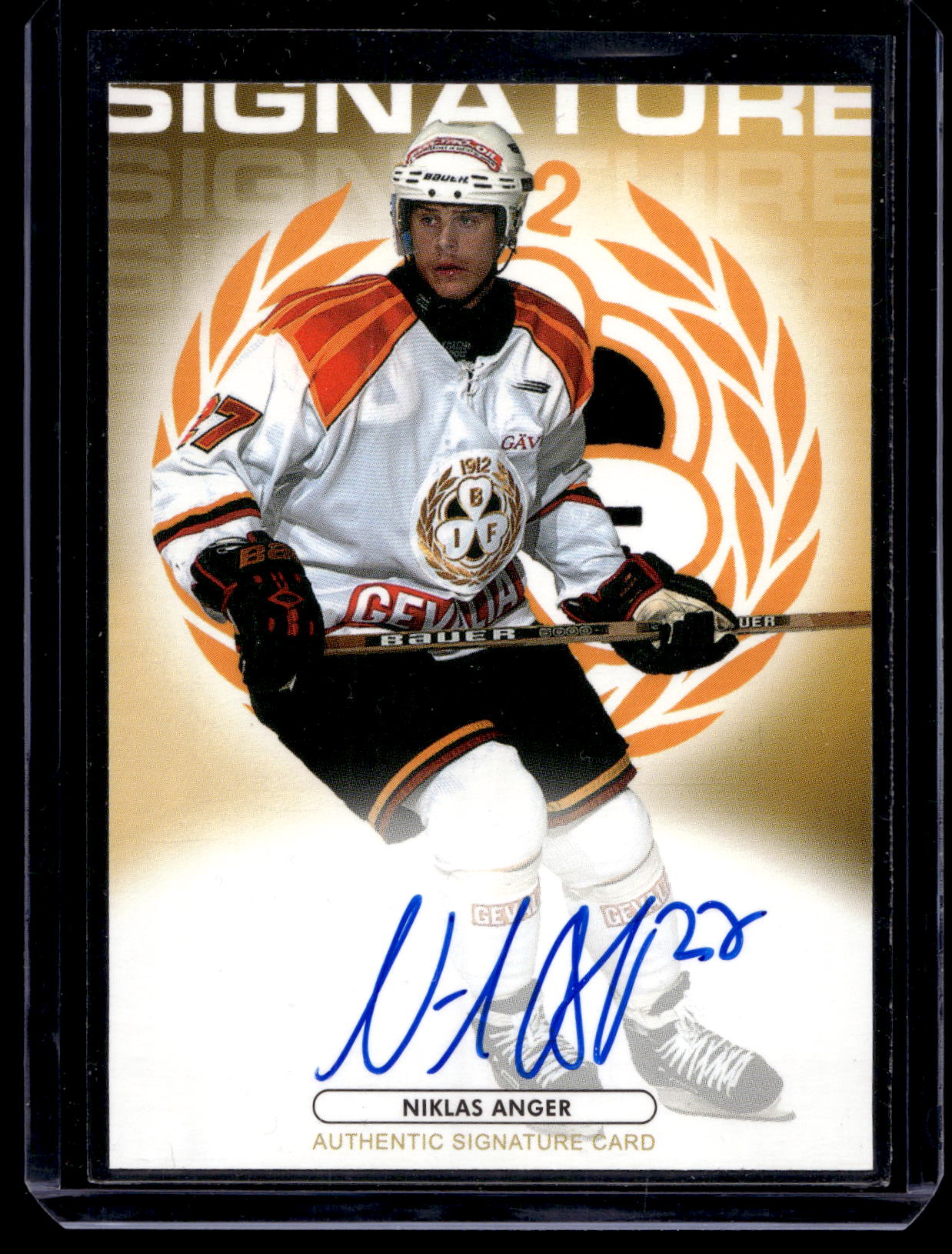 2003-04 SHL Signatures - Niklas Anger