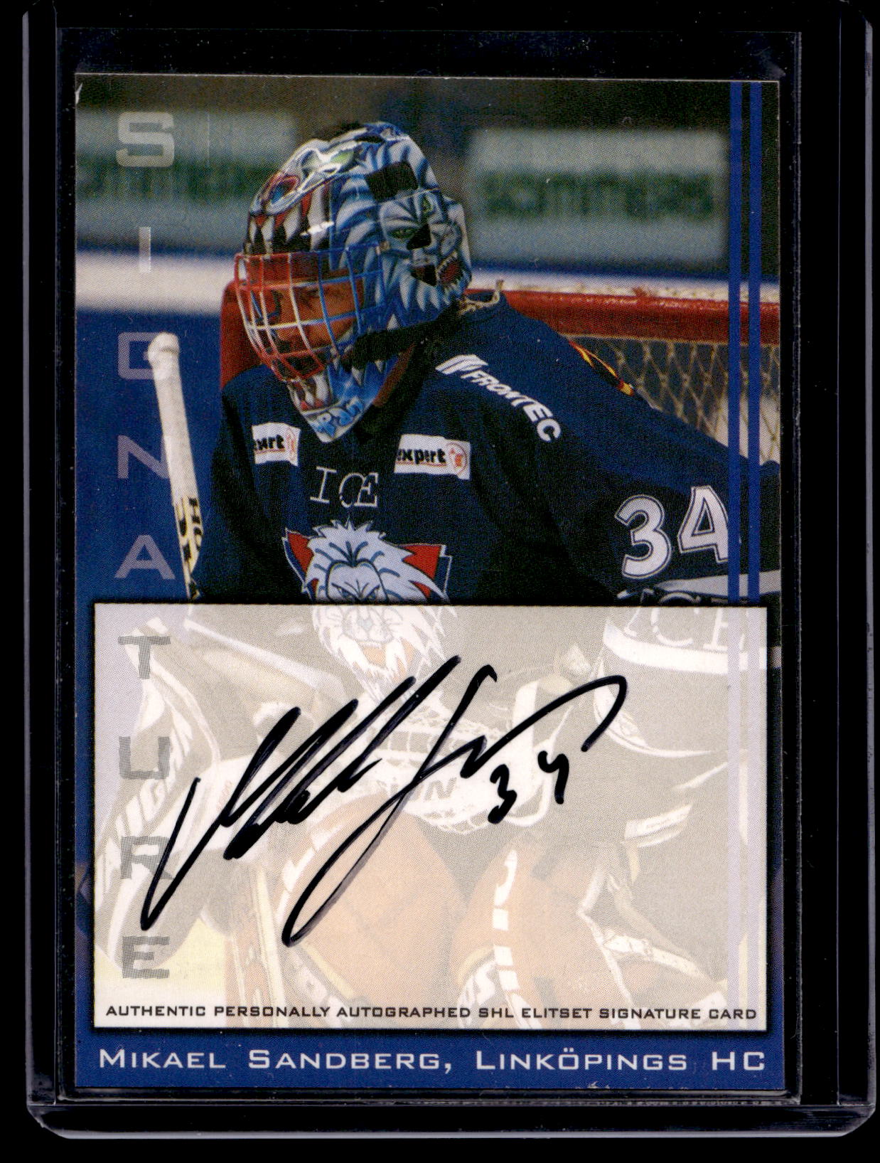 2002-03 SHL Signatures - Mikael Sandberg