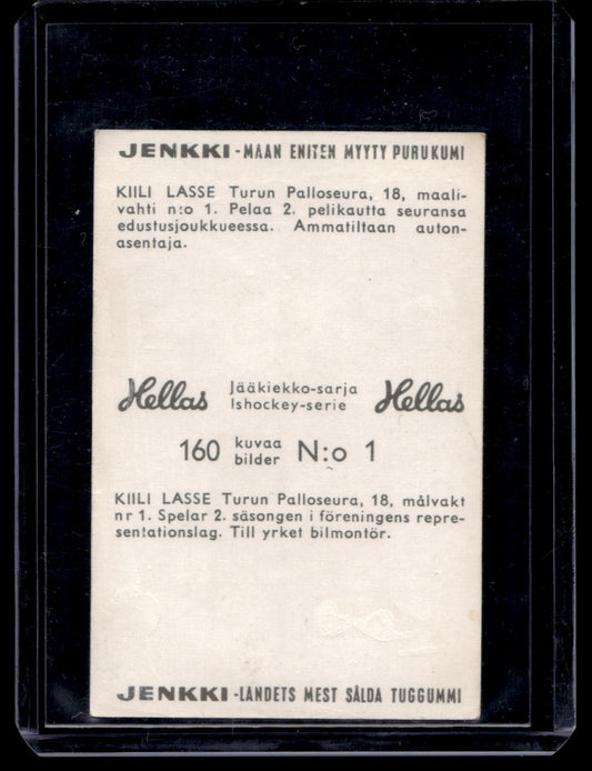 1965 Hellas Jenkki Jääkiekkosarja - Lasse Kiili #1