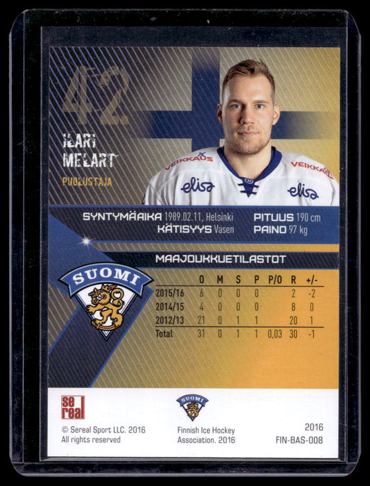 2016 Cereal Team Finland Silver - Ilari Melart #FIN-BAS-008 /60