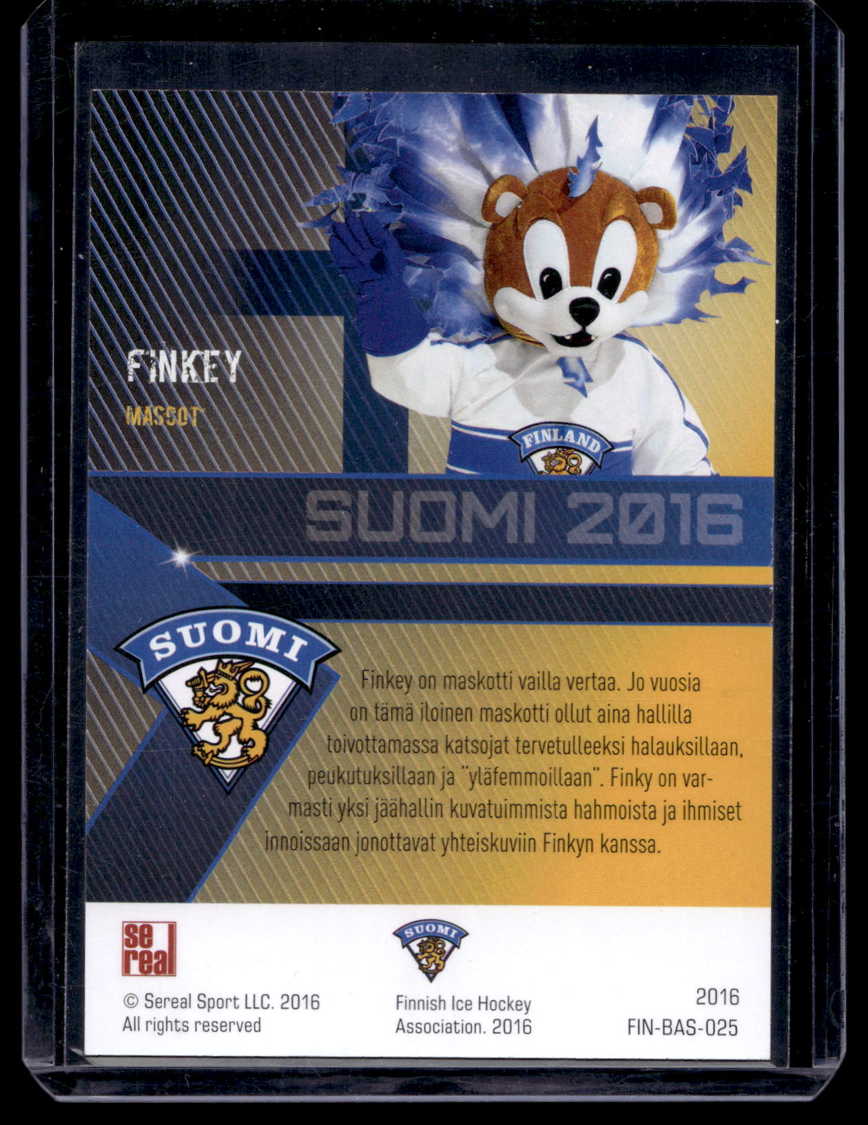 2016 Sereal Team Finland Silver - Finkey #FIN-BAS-025 /60