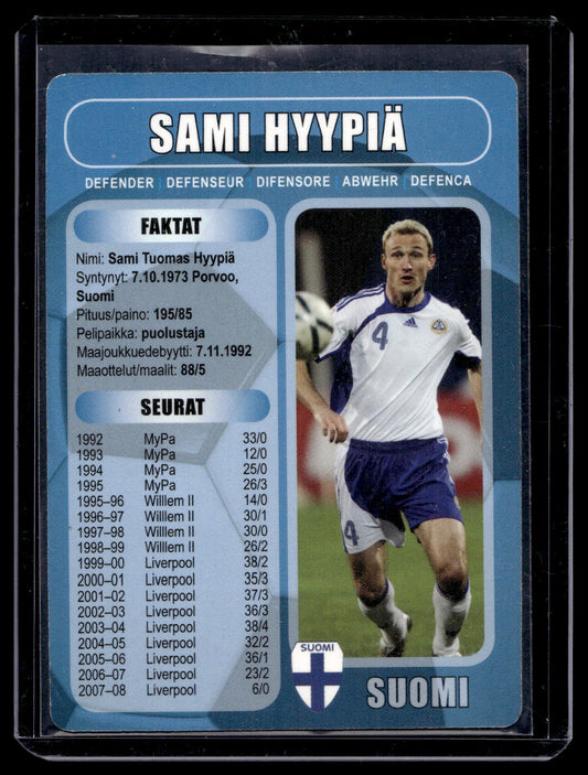 2008 Boing Magazine - Finnish Promos - Sami Hyypiä #B3