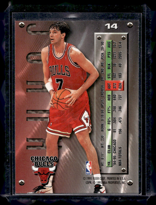 1995-96 Fleer Metal - Silver Spotlight - Toni Kukoc #14
