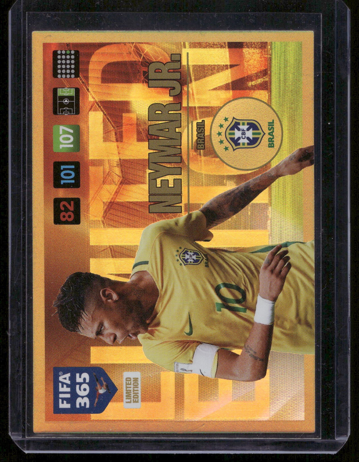2016-17 Panini Adrenalyn XL Fifa 365 - Limited Edition - Neymar Jr. Mikander Sports Cards 2016-17 Panini Adrenalyn XL Fifa 365 - Limited Edition - Neymar Jr. Mikander Sports Cards
