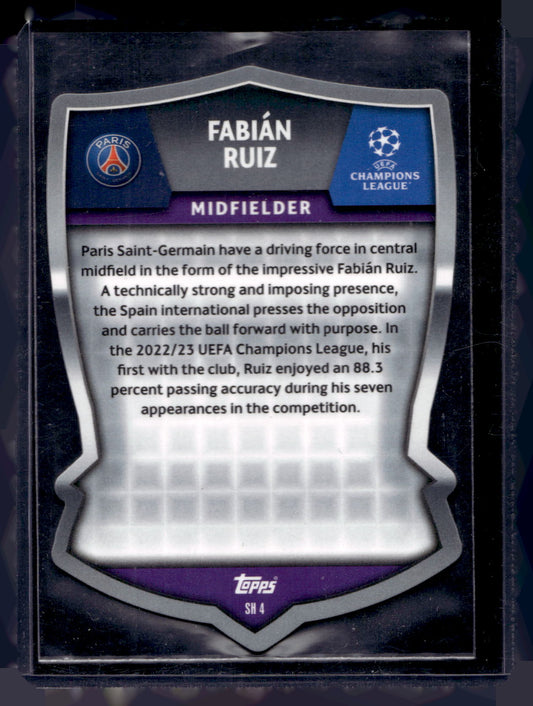 2023-24 Topps Match Attax Champions League - Pro Elite - Fabian Ruiz #SH 4