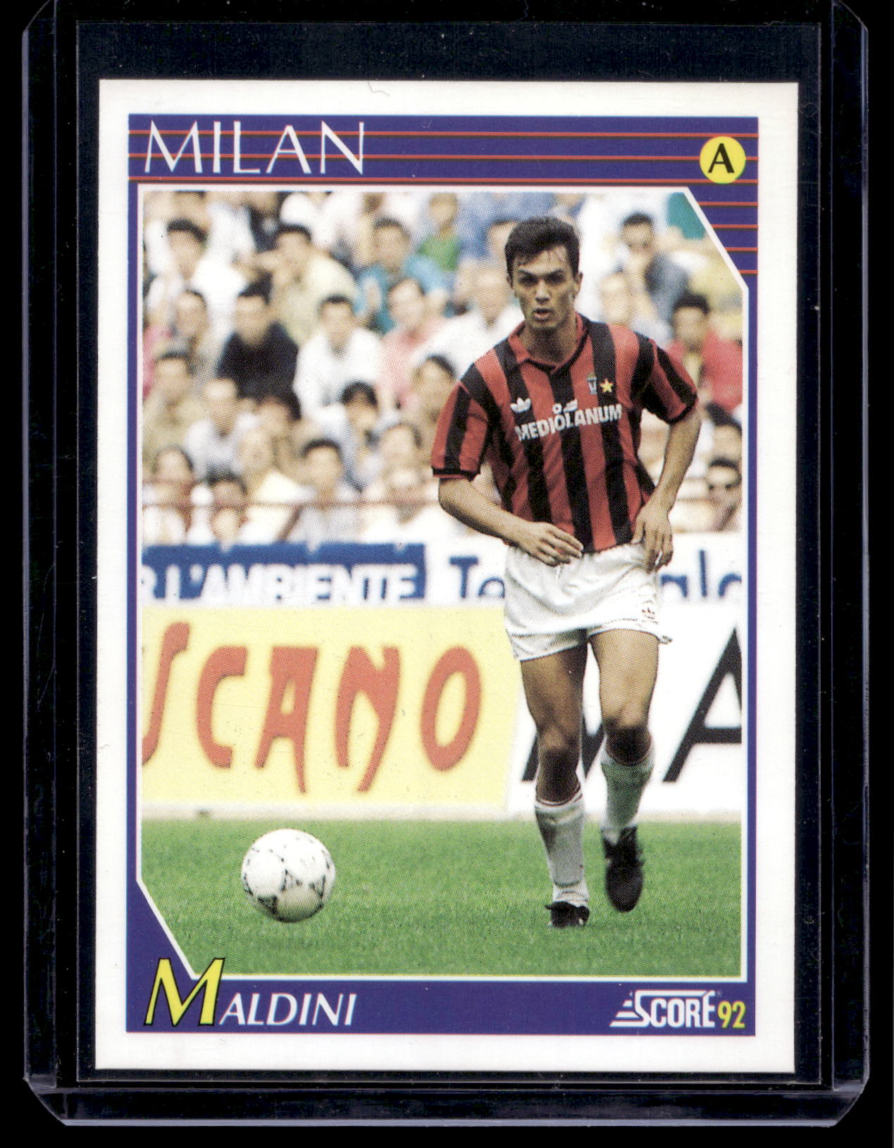 1991-92 Score Italian - Paolo Maldini #168 RC