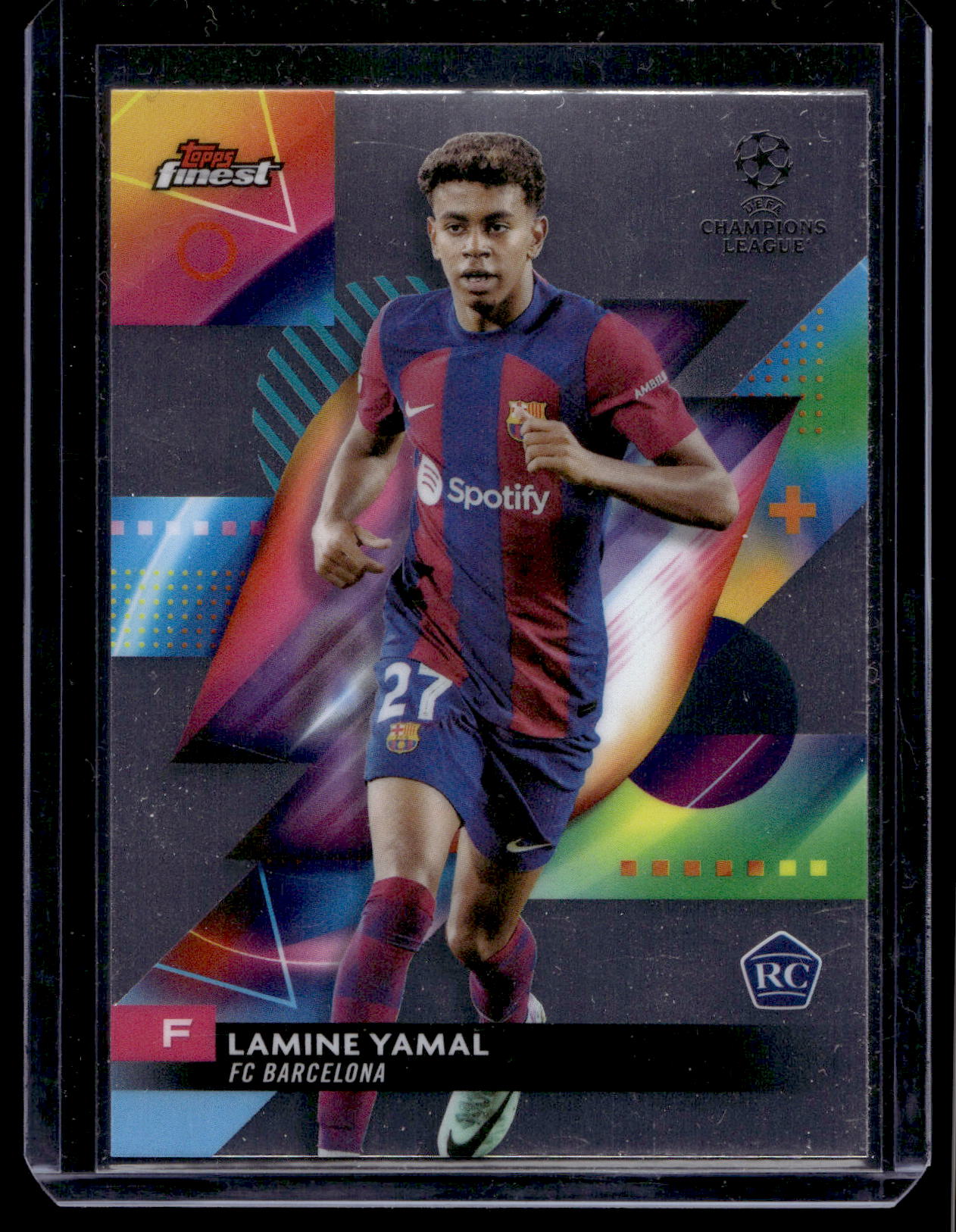 2023-24 Topps Finest UEFA Club Competitions - Lamine Yamal #50 RC
