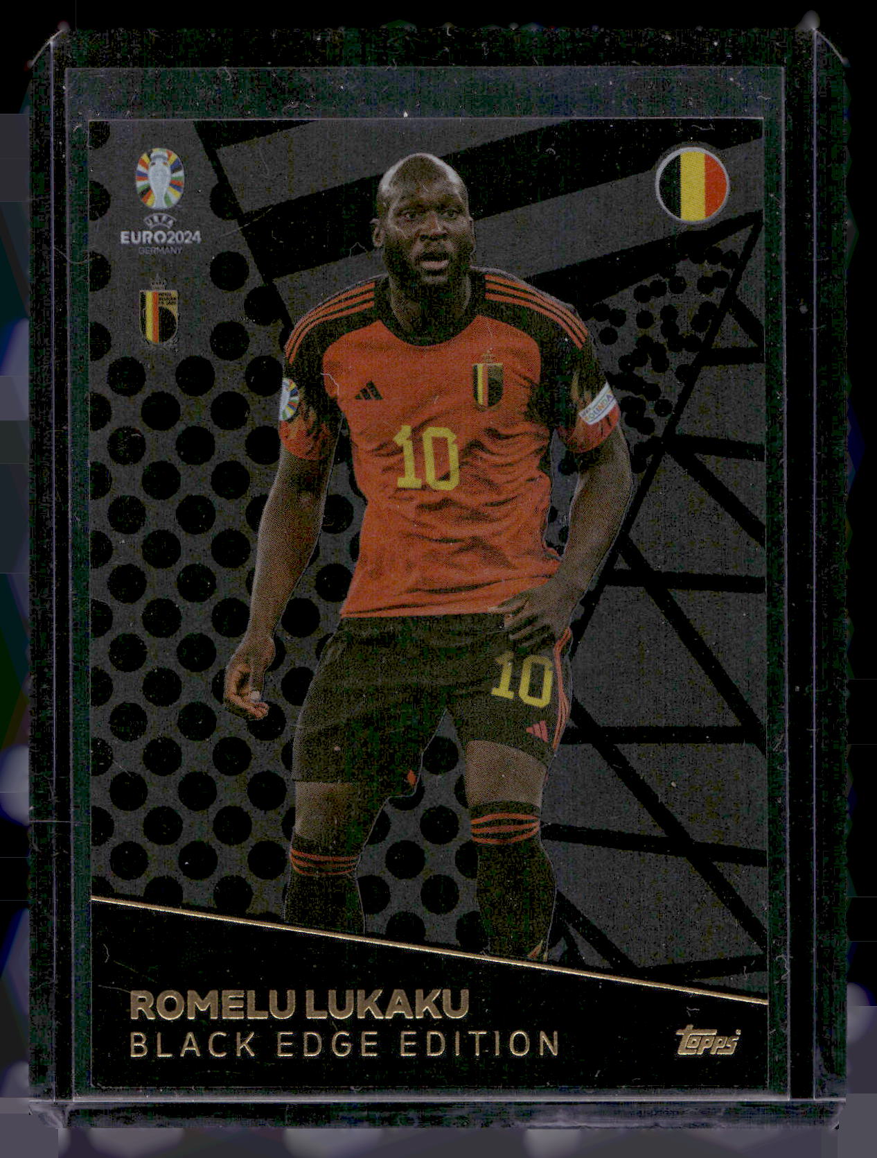 2024 Topps Match Attax UEFA Euro - Black Edge Edition - Romelu Lukaku #BE1