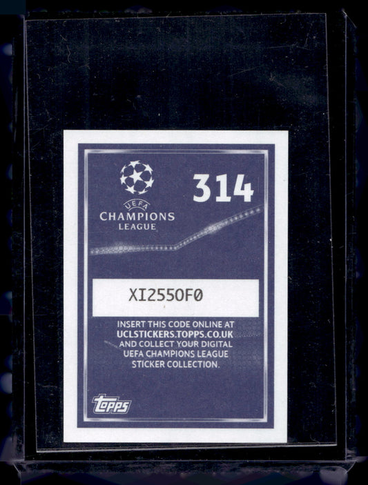2015-16 Topps UCL Album Stickers - Andres Iniesta #314