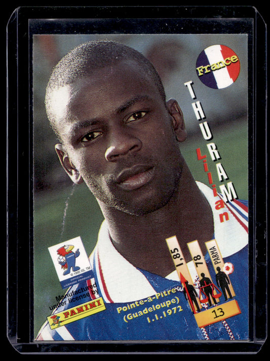 1998 Panini France 98 - Foil - Lilian Thuram #13