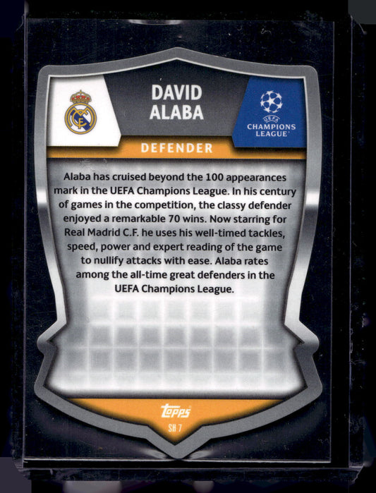 2023-24 Topps Match Attax Champions League - Pro Elite - David Alaba #SH7