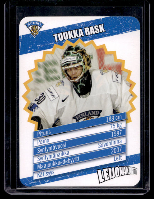 2013-14 Suomi Leijonakortit - Foil - Tuukka Rask