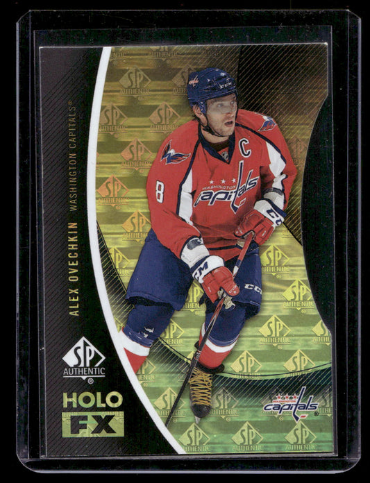 2010-11 Upper Deck SP Authentic - Holo FX - Die-Cut - Alex Ovechkin #FX8