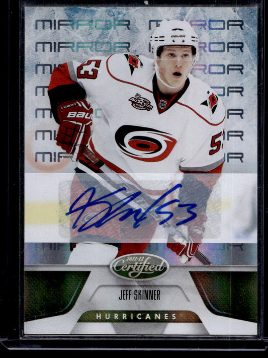 2011-12 Panini Certified - Mirror Gold Signatures - Jeff Skinner #1 /25