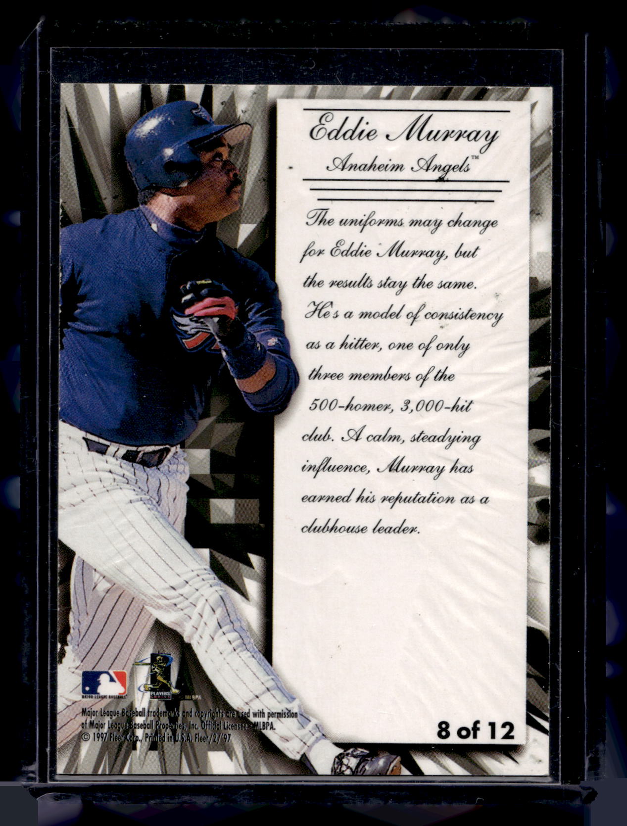 1997 Fleer - Diamond Tribute - Eddie Murray #8