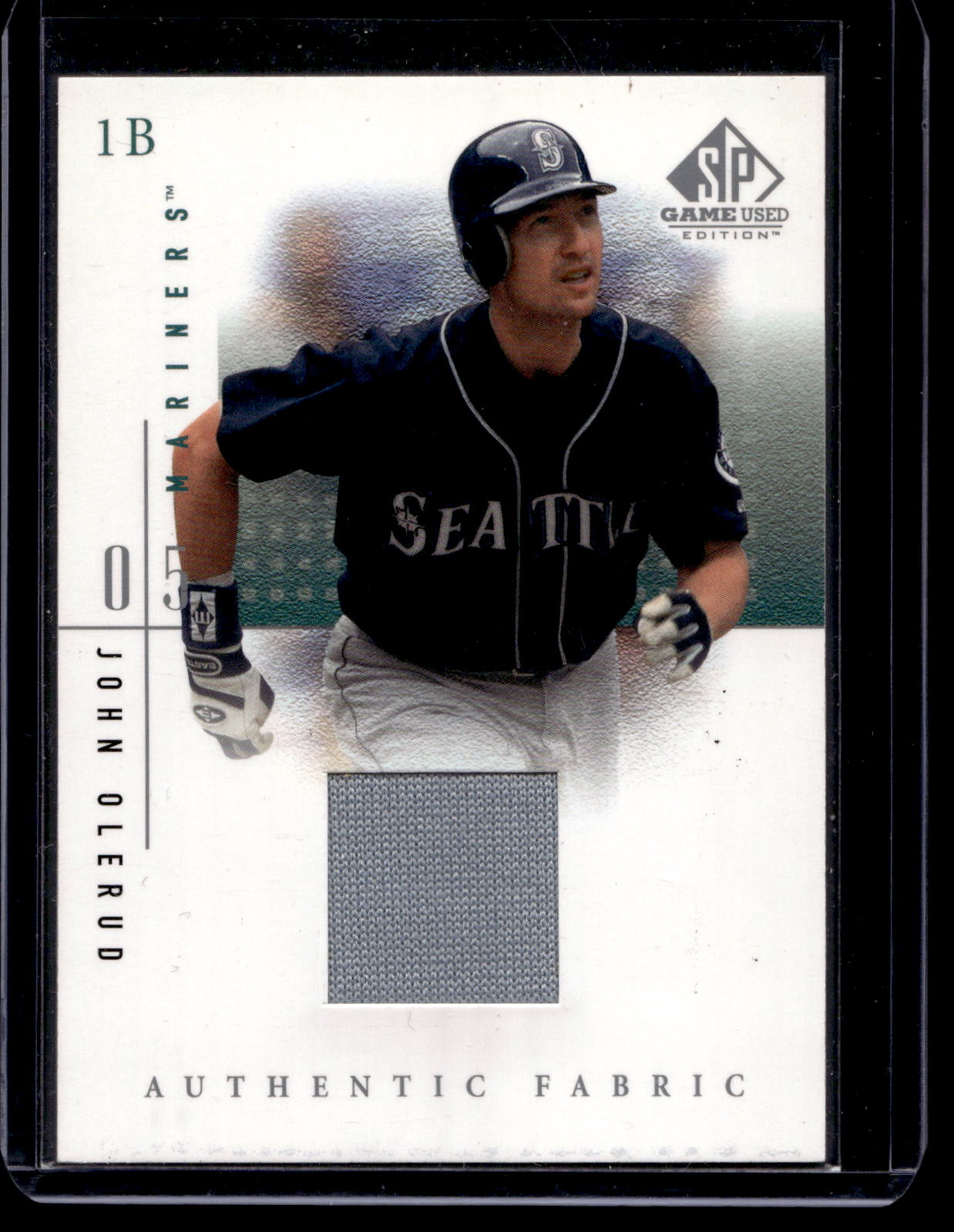 2001 Upper Deck SP Game Used Edition - Authentic Fabric - John Olerud #JO