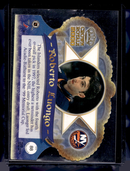 1999-00 Pacific Crown Royale - Rookies Silver - Roberto Luongo #88 /450