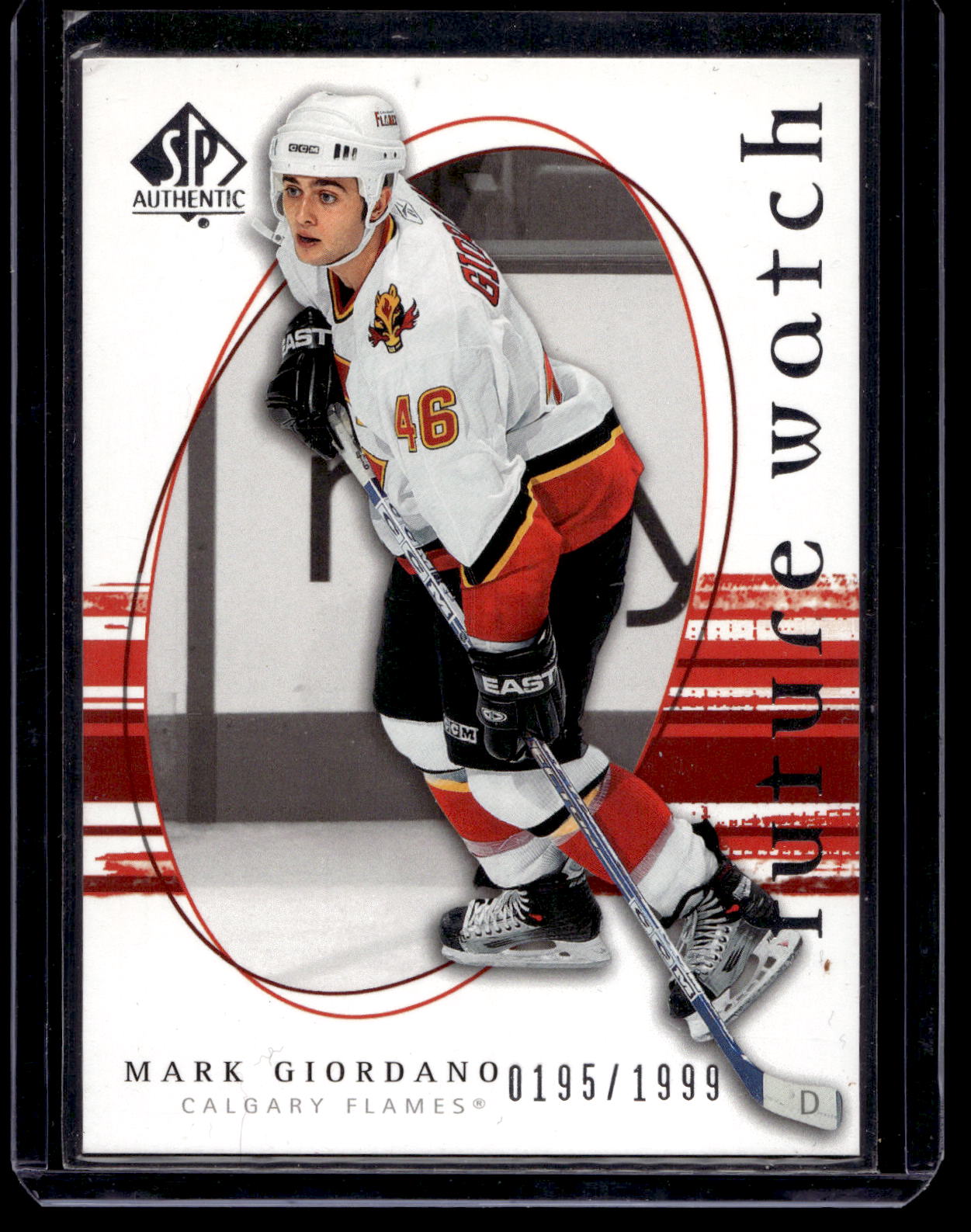2005-06 Upper Deck SP Authentic - Future Watch - Mark Giordano #255 /1999 RC