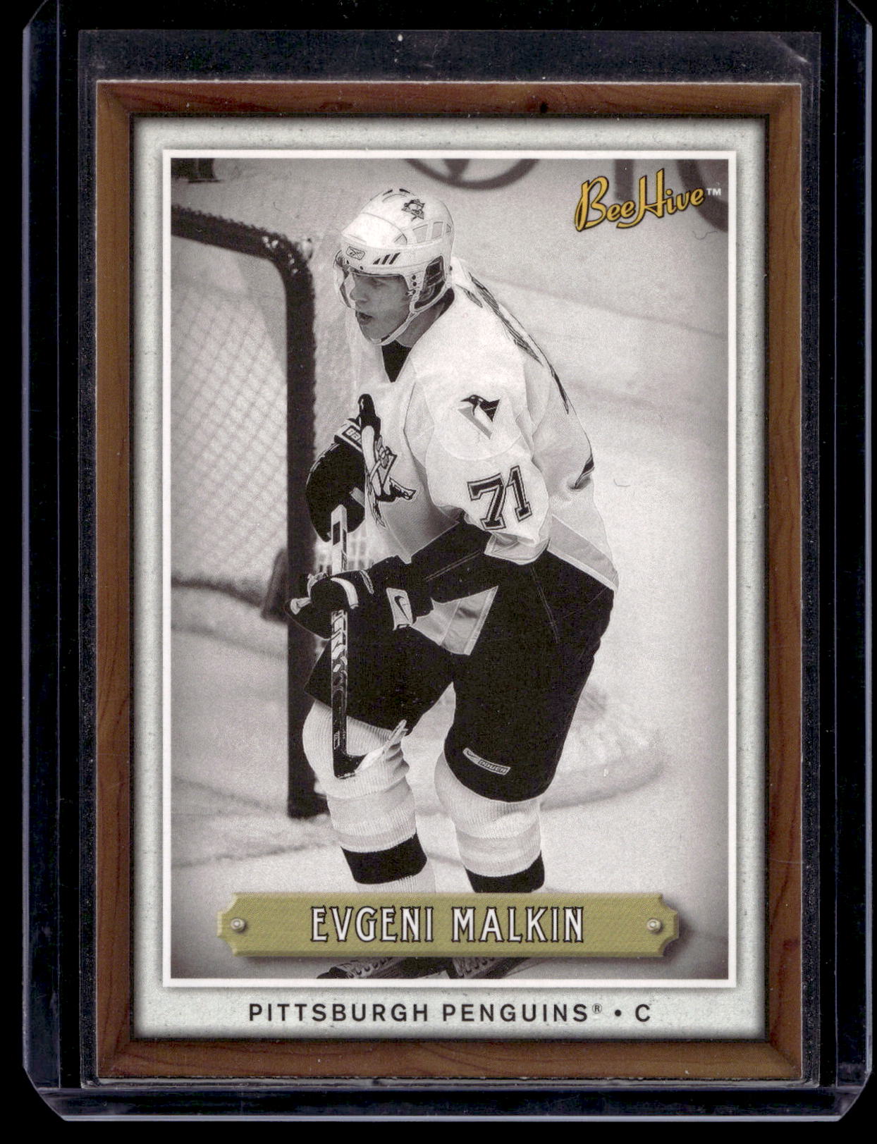 2006-07 Upper Deck Bee Hive - Wood - Evgeni Malkin #144 RC