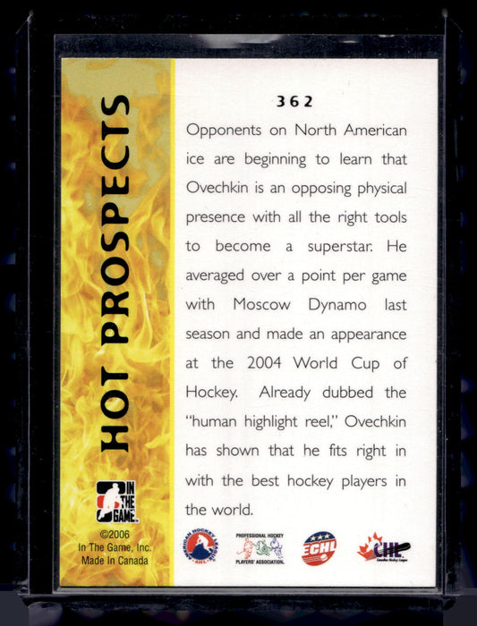 2005-06 In the Game Heroes and Prospects - Alex Ovechkin #362 RY