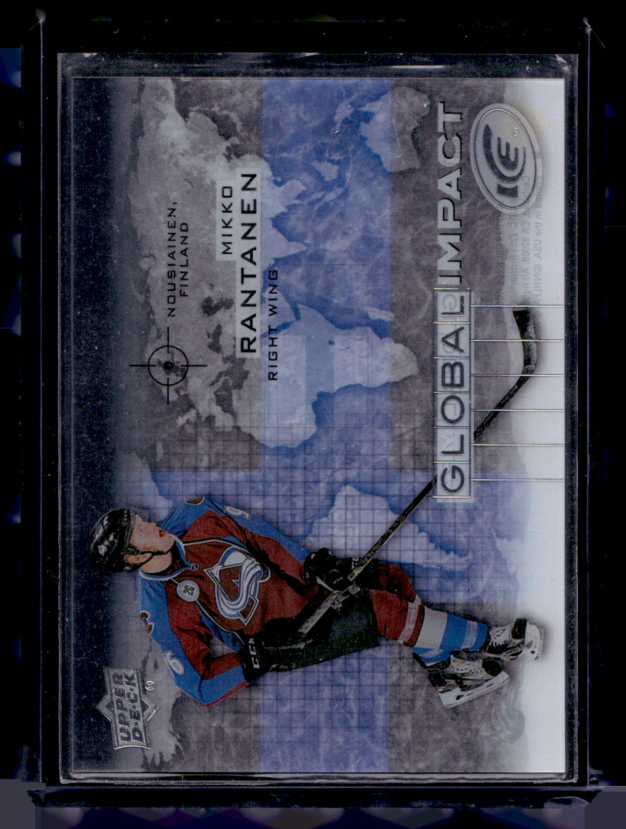 2015-16 Upper Deck Ice - Global Impact - Mikko Rantanen #GI-MR RY