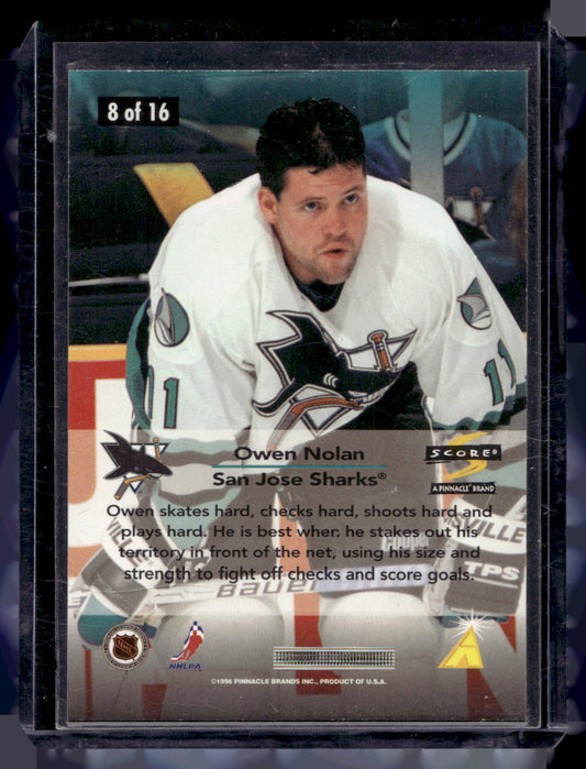 1996-97 Score - Check It - Owen Nolan #8