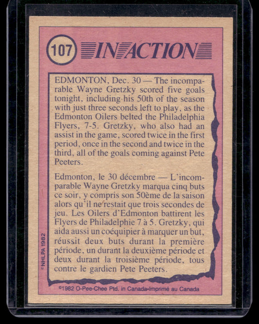 1982-83 O-Pee-Chee - Wayne Gretzky #107