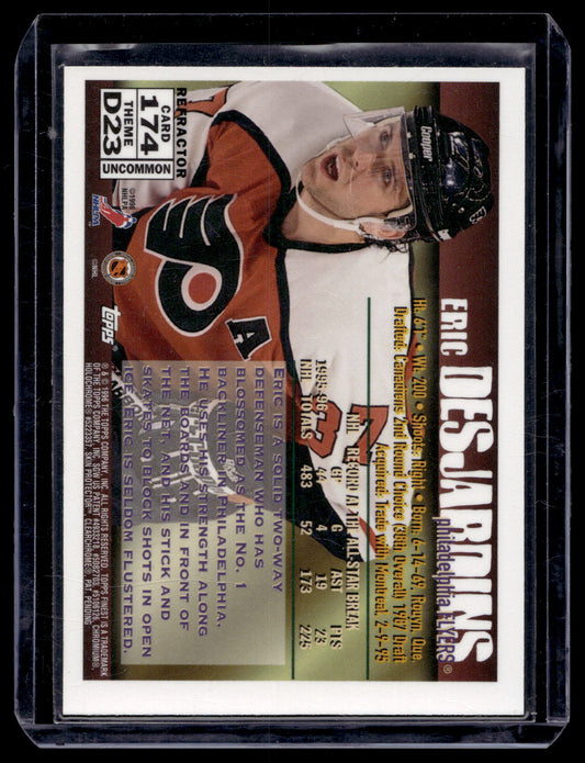 1995-96 Topps Finest - Refractor - Eric Desjardins #174