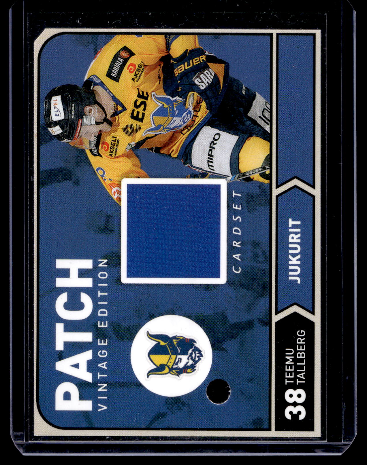 2018-19 Cardset - Patch - Teemu Tallberg /100