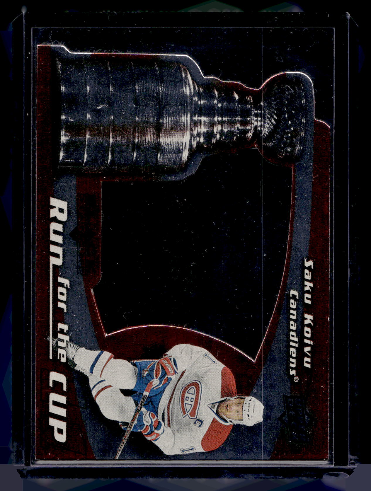 2008-09 Upper Deck Black Diamond - Run for the Cup - Saku Koivu #CUP23 /100