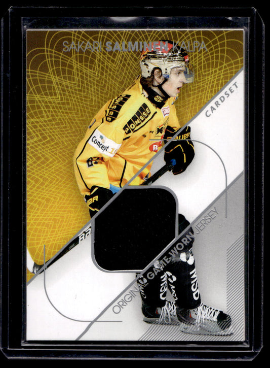 2011-12 Cardset Game Worn Jersey - Sakari Salminen /128