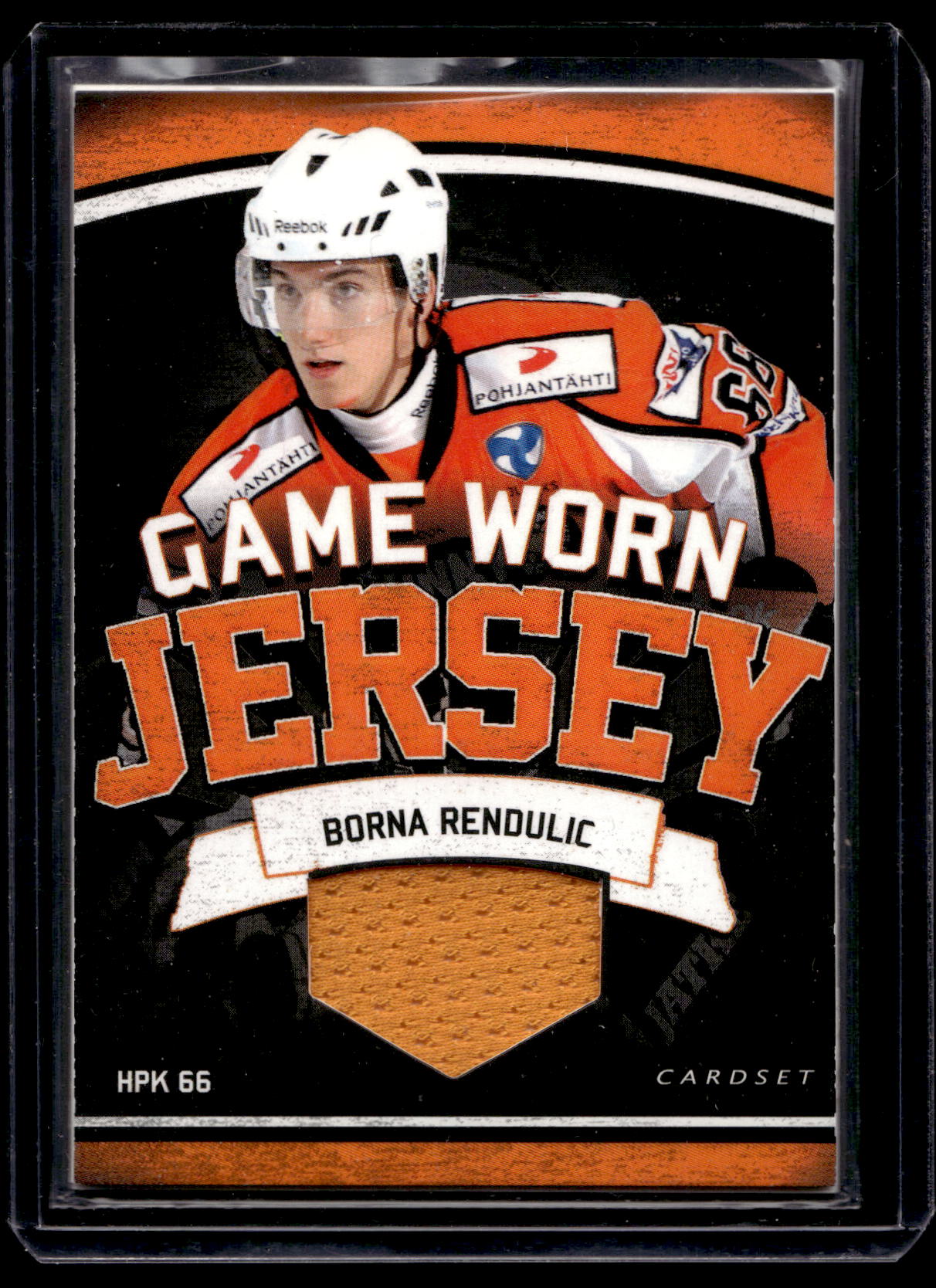 2013-14 Cardset - Game Worn Jersey - Borna Rendulic /128