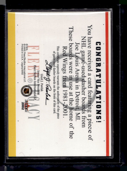 2001-02 Fleer Legacy - In the Corners - Jari Kurri