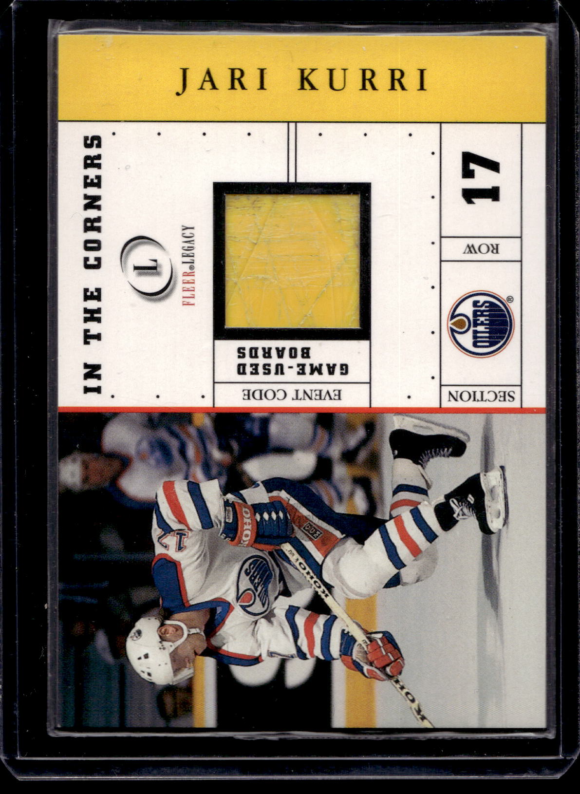 2001-02 Fleer Legacy - In the Corners - Jari Kurri
