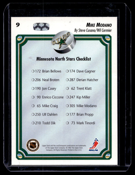 2019-20 Upper Deck 30th Anniversary Buyback 1992-93 - Mike Modano #9 1of1