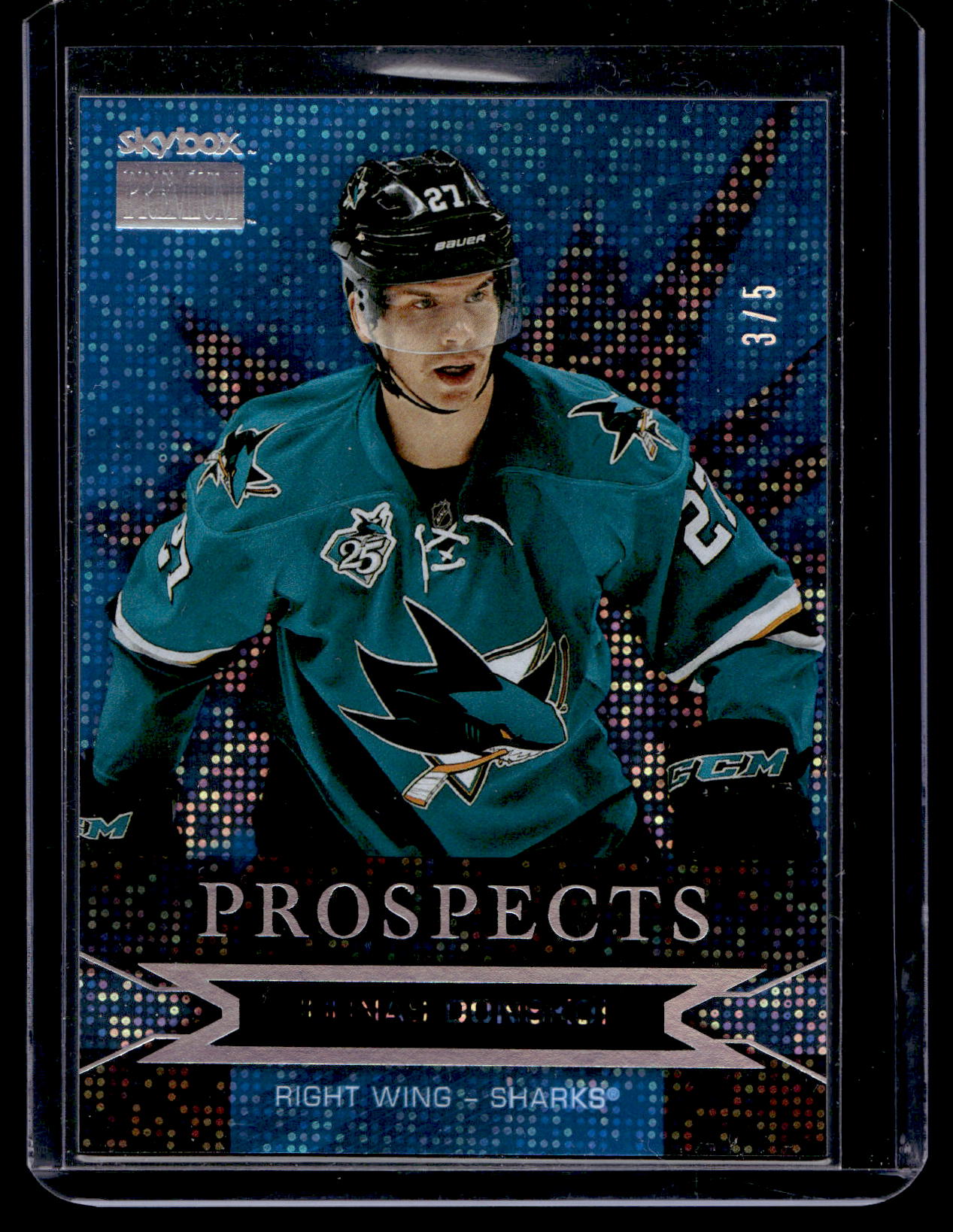 2015-16 Upper Deck Fleer Showcase - SkyBox Premium Prospects - Sparkling Diamonds - Joonas Donskoi #S2 /5 RY