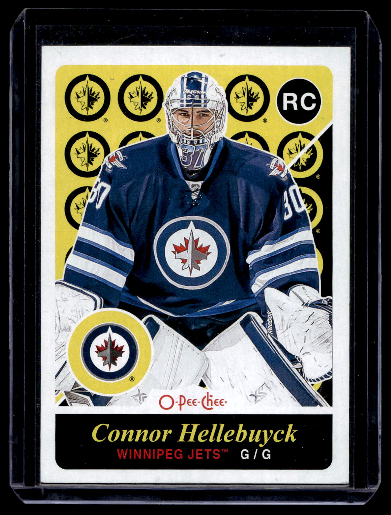 2015-16 Upper Deck - O-Pee-Chee Update - Retro Blank Back - Connor Hellebuyck #U47 RY
