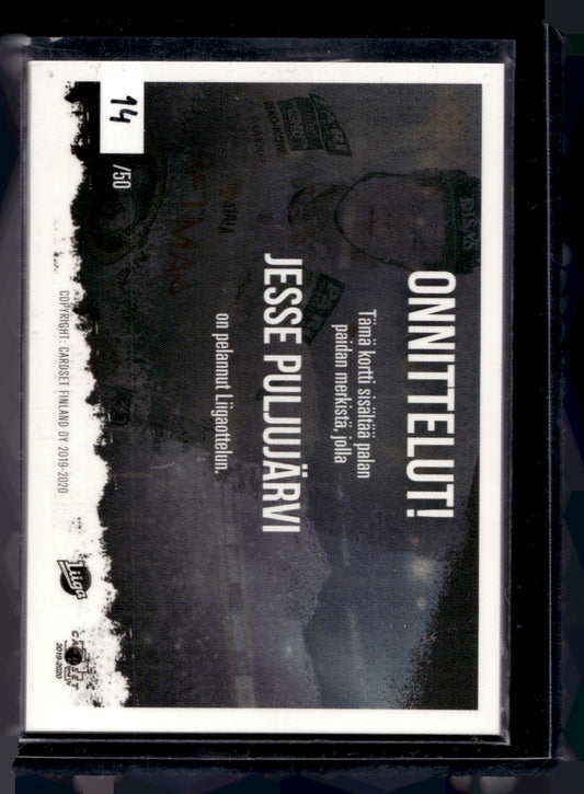 2019-20 Cardset - Signature Sensations - Jesse Puljujarvi /50