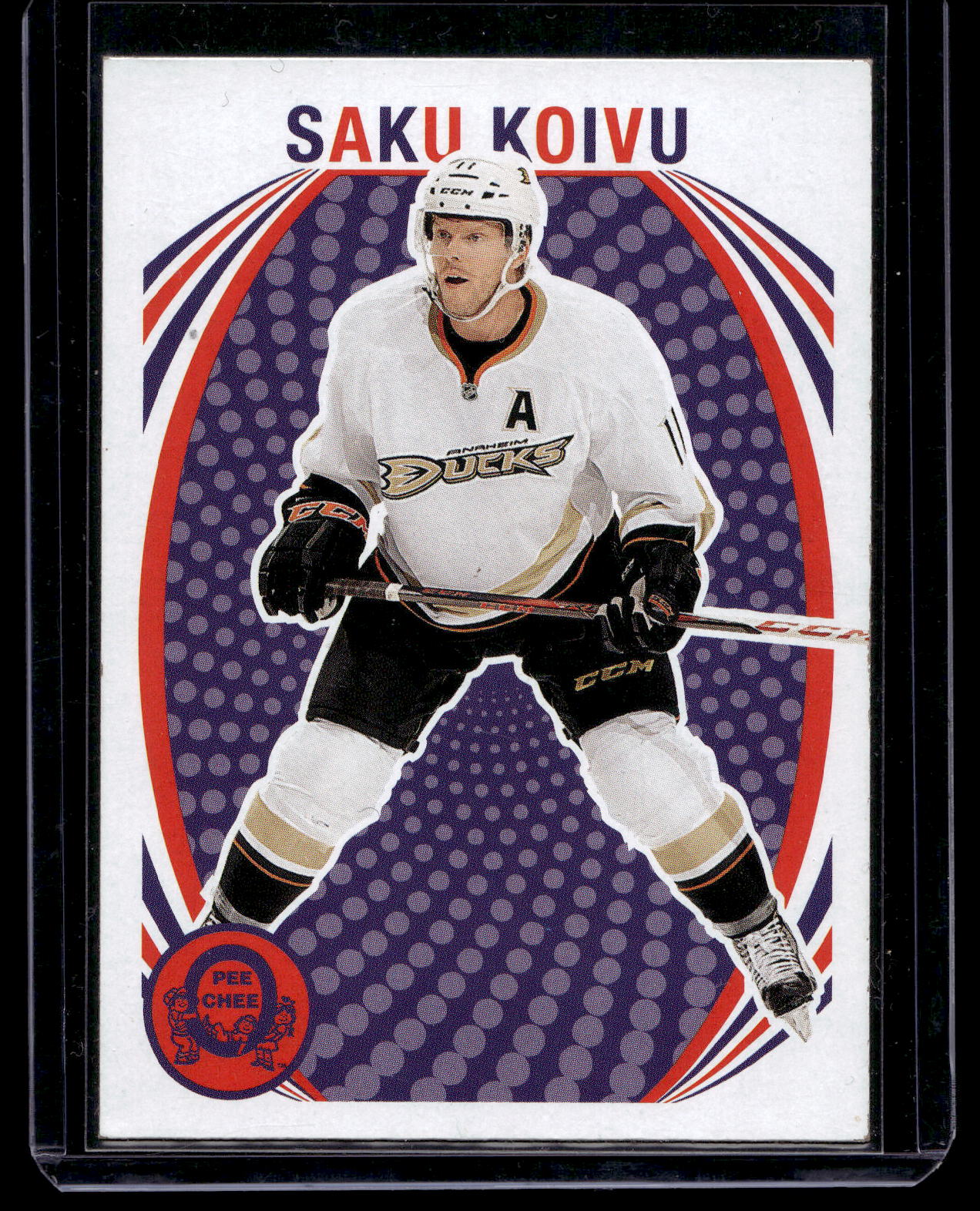 2013-14 O-Pee-Chee - Retro Blank Backs - Saku Koivu #176