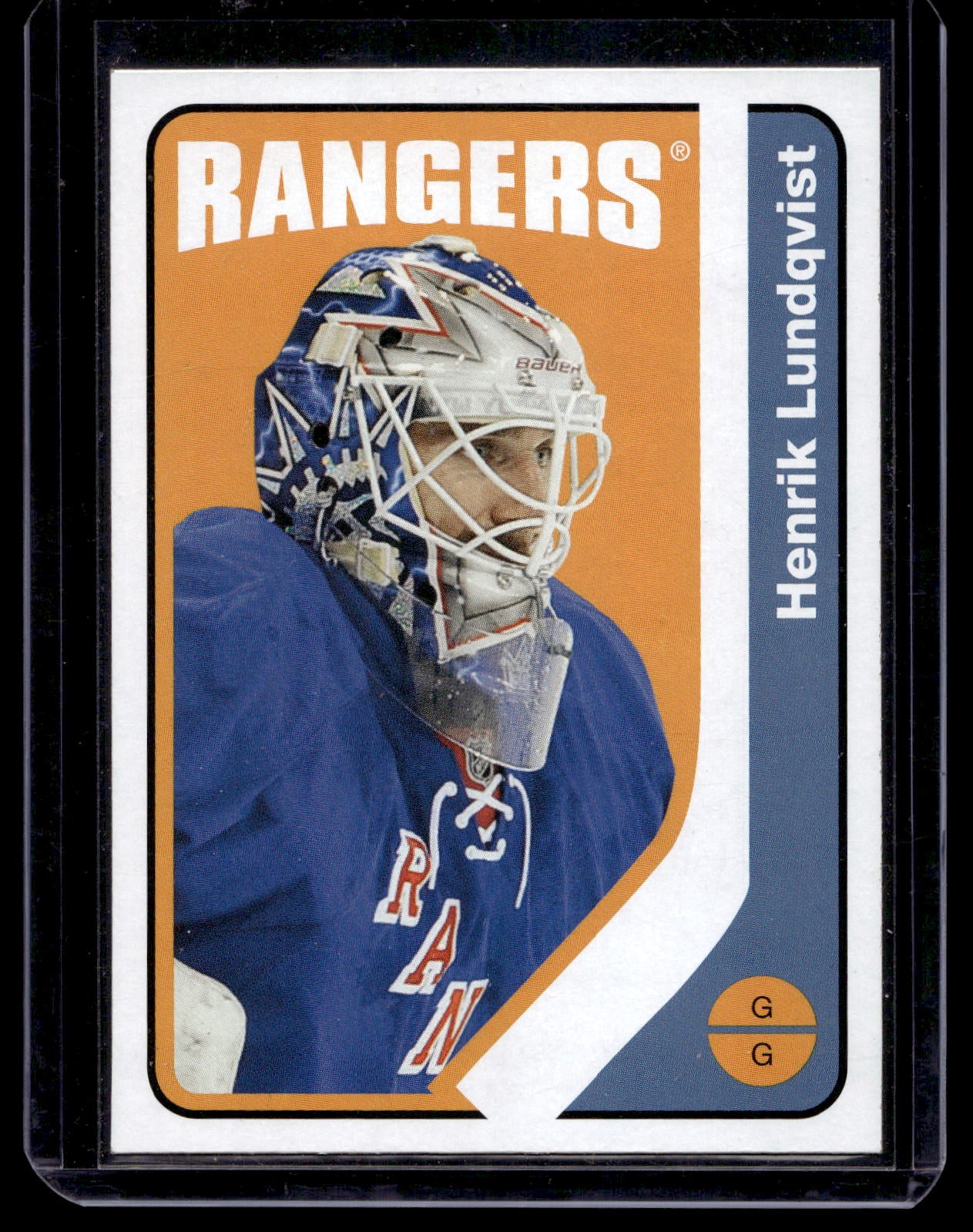 2014-15 O-Pee-Chee - Retro Blank Backs - Henrik Lundqvist #209
