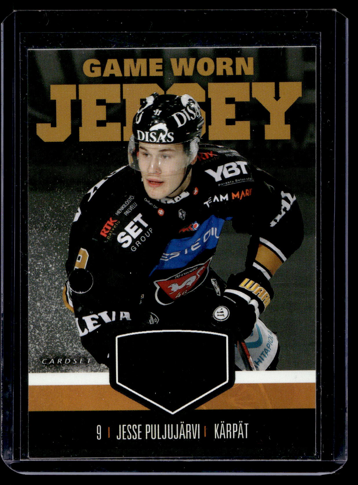 2016-17 Cardset - Game Worn Jersey - Jesse Puljujarvi /128