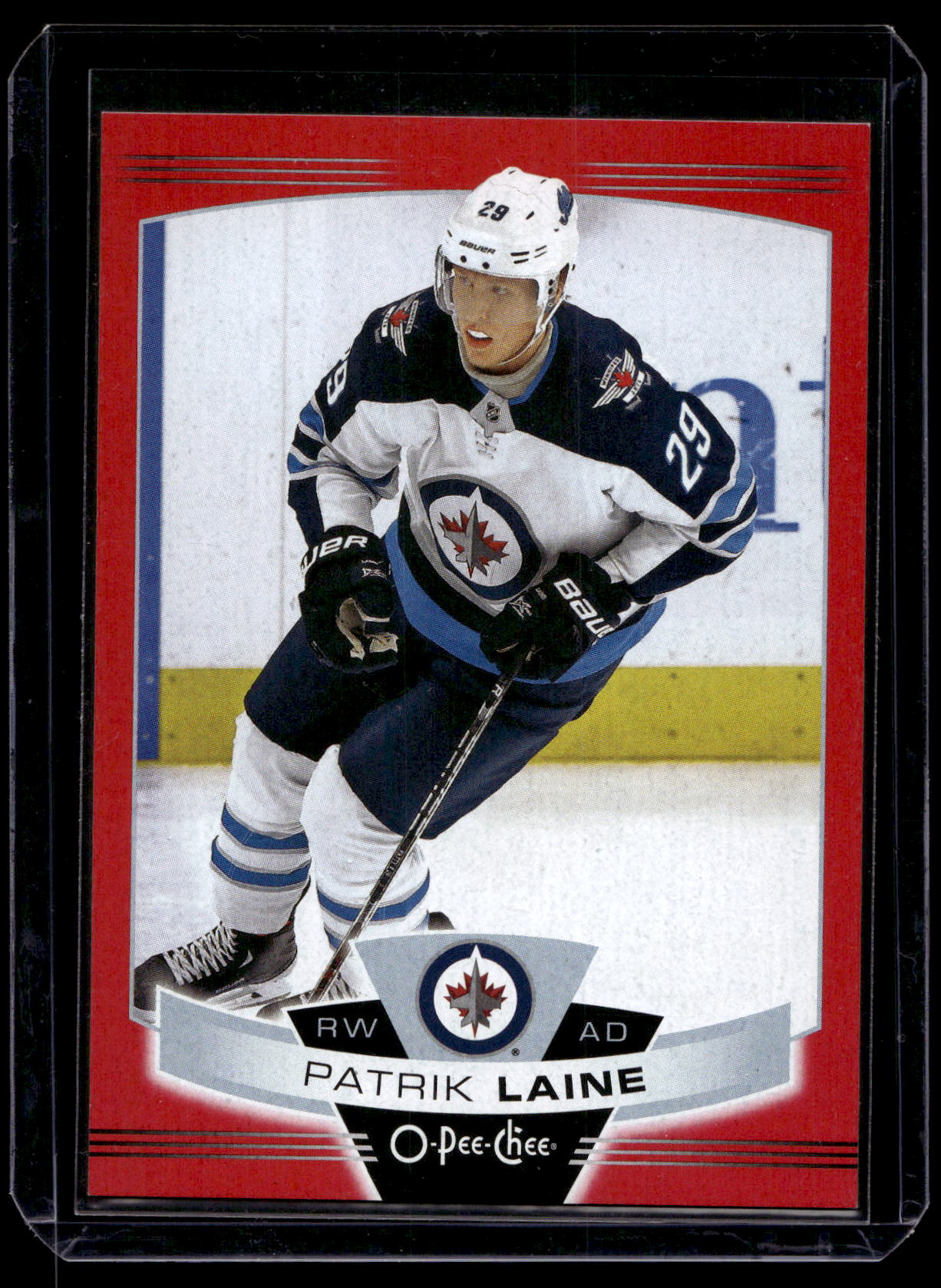 2019-20 O-Pee-Chee - Wrapper Redemption Red Blank Back - Patrik Laine #407