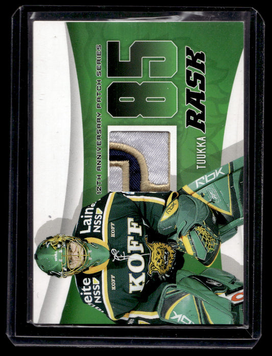 2010-11 Cardset Finland - 12th Anniversary Patch - Tuukka Rask /100